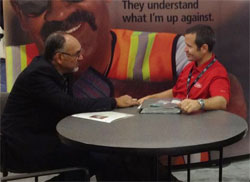 Environmental Connection exhibitors connect with erosion control professionals.